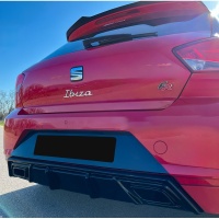 Oneway zadní difuzor Seat Ibiza (6F) -- rok výroby 2017- včetně FR - lesklá černá Oneway zadní difuzor Seat Ibiza (6F) -- rok výroby 2017- včetně FR - lesklá černá