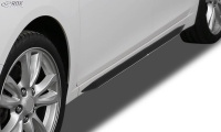 RDX Racedesign prahov� li�ty Slim (ABS plast leskl� �ern�) Seat Exeo -- od roku v�roby 2009-