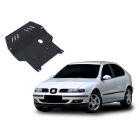 Ocelový kryt pod motor a převodovku Seat Leon (všechny motory) -- rok výroby 1998-2005 Ocelový kryt pod motor a převodovku Seat Leon (všechny motory) -- rok výroby 1998-2005