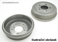 Zimmermann zadn� brzdov� bubny - Seat INCA (6K9), 1.9 D - v�kon 47 kW -- rok v�roby 11/1995-06/2003