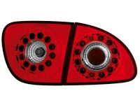 LED zadn� sv�tla Seat Leon 99-05 �erven�/crystal