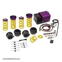 KW konverzn� sada HLS 4 pro nastaven� p�edn� i zadn� n�pravy (ur�eno pro KW tlumi�e) Seat Leon (1M) 2WD -- od roku v�roby 11/99- (regulace sn�en� p�edn� n�pravy 45-65mm, zadn� n�pravy 35-65mm)
